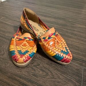 Genuine leather, traditional Mexican sandals.
